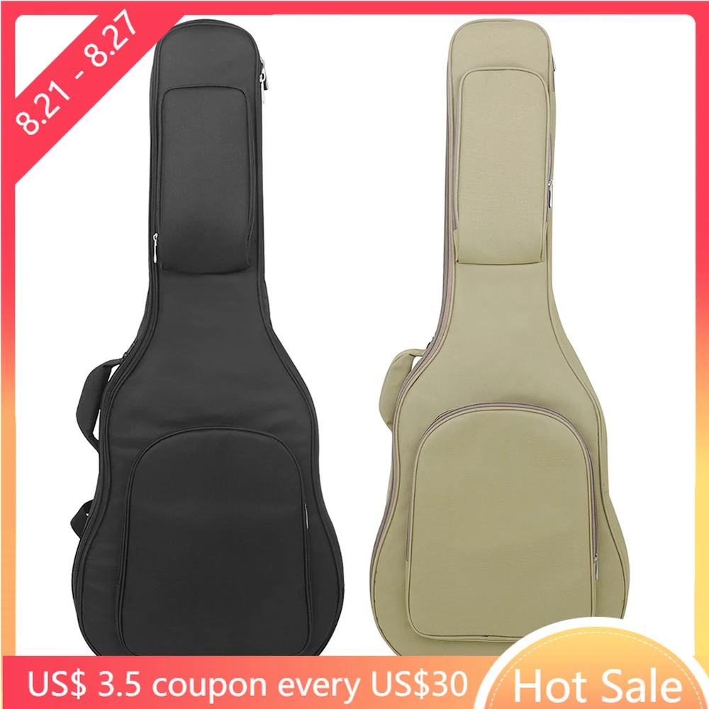 Portable Guitar Bags Oxford Guitar Backpacks 40 41 Inch Thicken Pad Case Waterproof Wearable Bag Guitar Parts & Accessories
Portable Guitar Bags Oxford Guitar Backpacks 40 41 Inch Thicken Pad Case Waterproof Wearable Bag Guitar Parts & Accessories
