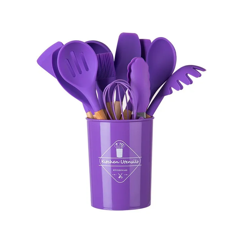 Silicone Kitchen ware Cooking Utensils Set Kitchen Resistant Non-Stick Cooking Utensils Heat Baking Tools with Storage Box Tools
Silicone Kitchen ware Cooking Utensils Set Kitchen Resistant Non-Stick Cooking Utensils Heat Baking Tools with Storage Box Tools
