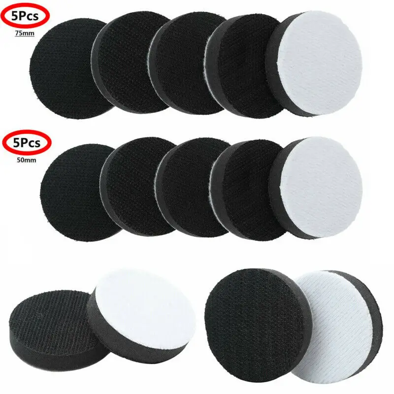 5pcs 50/75mm Soft Density Interface Pad Sponge Cushion Buffer Backing Pads Hook/loop Face Polishing Abrasive Tools
5pcs 50/75mm Soft Density Interface Pad Sponge Cushion Buffer Backing Pads Hook/loop Face Polishing Abrasive Tools