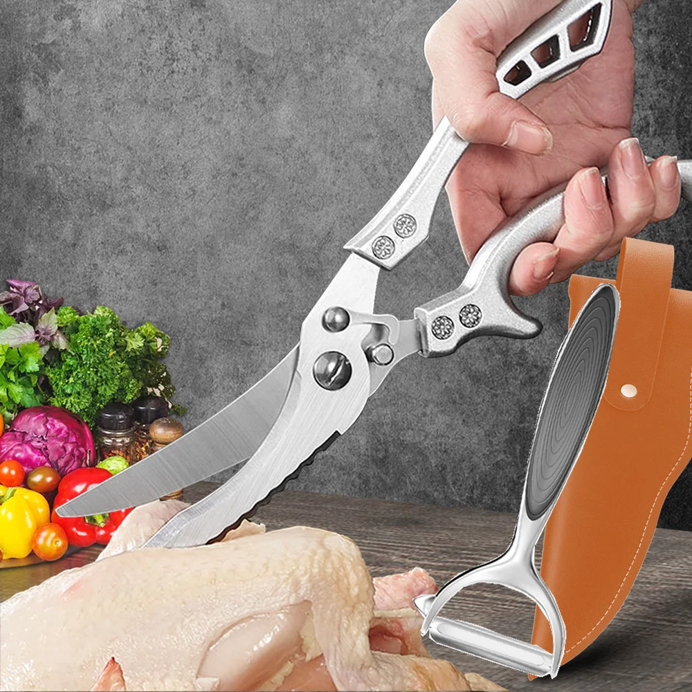Kitchen Tools Scissors Machete Multipurpose Knife For Kitchen Convenience Chopping Artifact Utensils Metal Cutting Scissors 
Kitchen Tools Scissors Machete Multipurpose Knife For Kitchen Convenience Chopping Artifact Utensils Metal Cutting Scissors