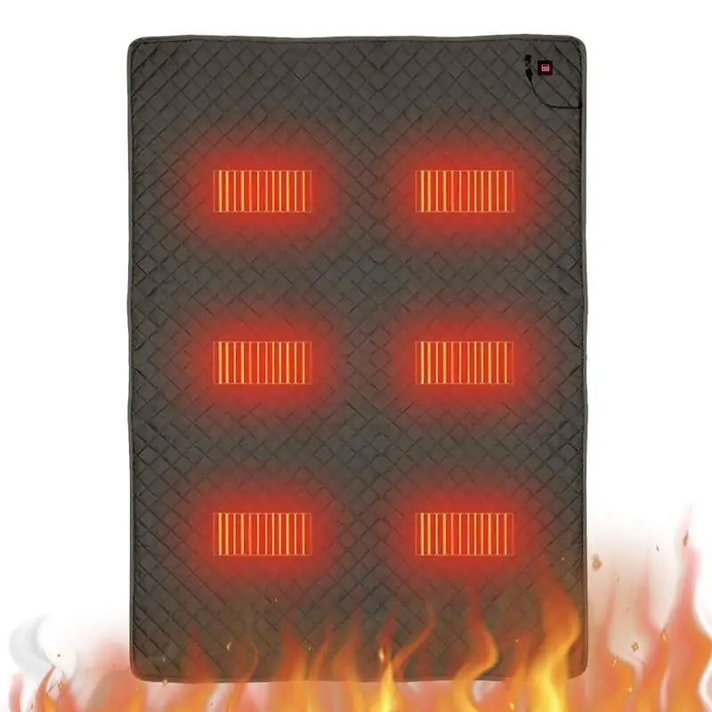 Heated Blanket For Camping 5 Volt Heated Seat Cushion USB Power Supply USB Heating Blanket With 6 Heating Zones For Home Outdoor
Heated Blanket For Camping 5 Volt Heated Seat Cushion USB Power Supply USB Heating Blanket With 6 Heating Zones For Home Outdoor