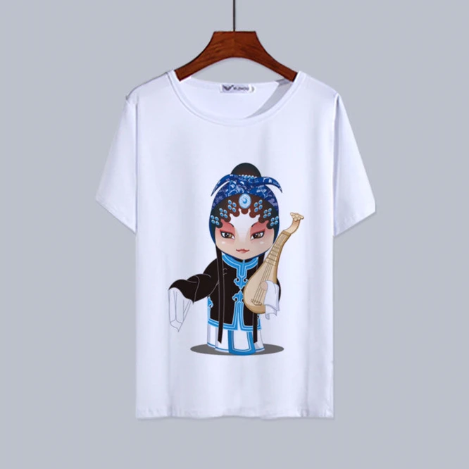 Chinese Style Beijing Opera Character Spectrum Summer Men's Women's Short Sleeve T-shirt Printed Casual Round Neck Top Theatre
Chinese Style Beijing Opera Character Spectrum Summer Men's Women's Short Sleeve T-shirt Printed Casual Round Neck Top Theatre