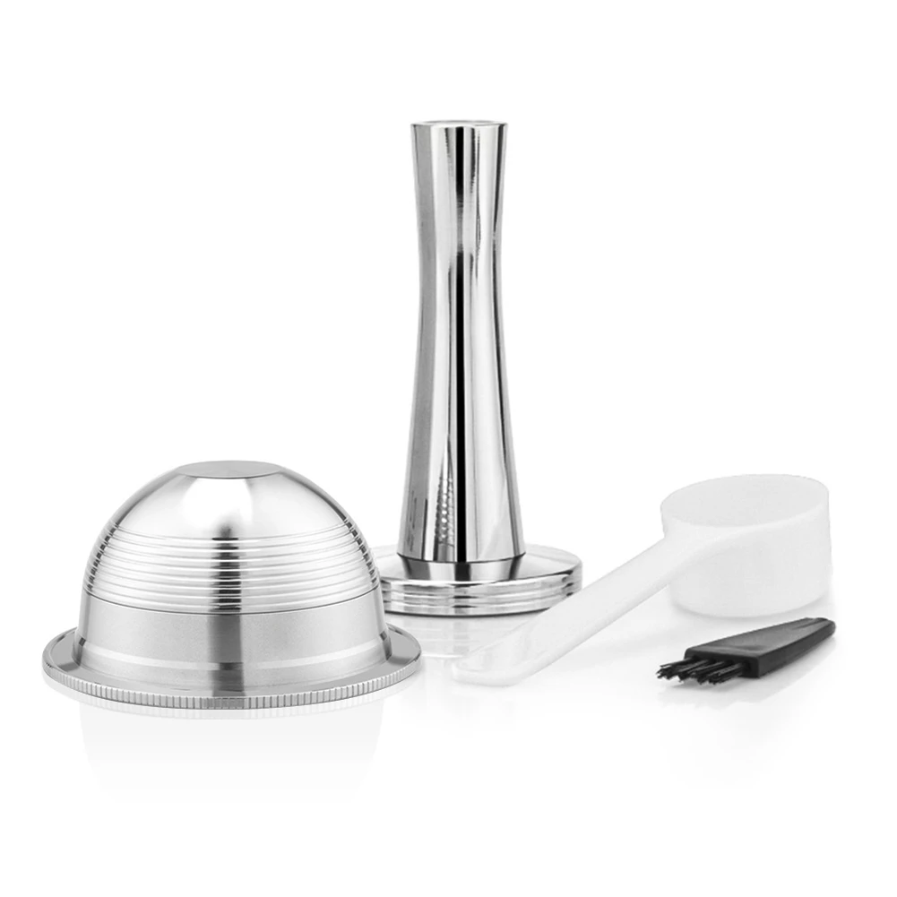 1PCS Stainless Steel Reusable Capsule Suitable for Nespresso Vertuo Vertuoline Coffee Filter 230ML
1PCS Stainless Steel Reusable Capsule Suitable for Nespresso Vertuo Vertuoline Coffee Filter 230ML