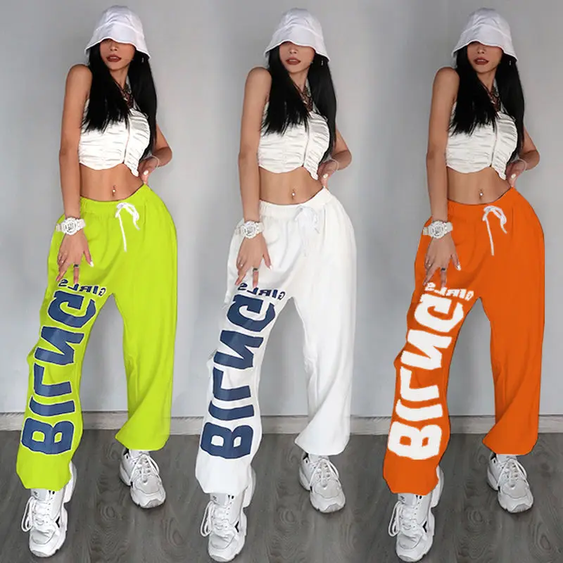 2023 American retro letter print trousers women's new sports hip-hop trend casual pants dance jazz performance loose pants
2023 American retro letter print trousers women's new sports hip-hop trend casual pants dance jazz performance loose pants