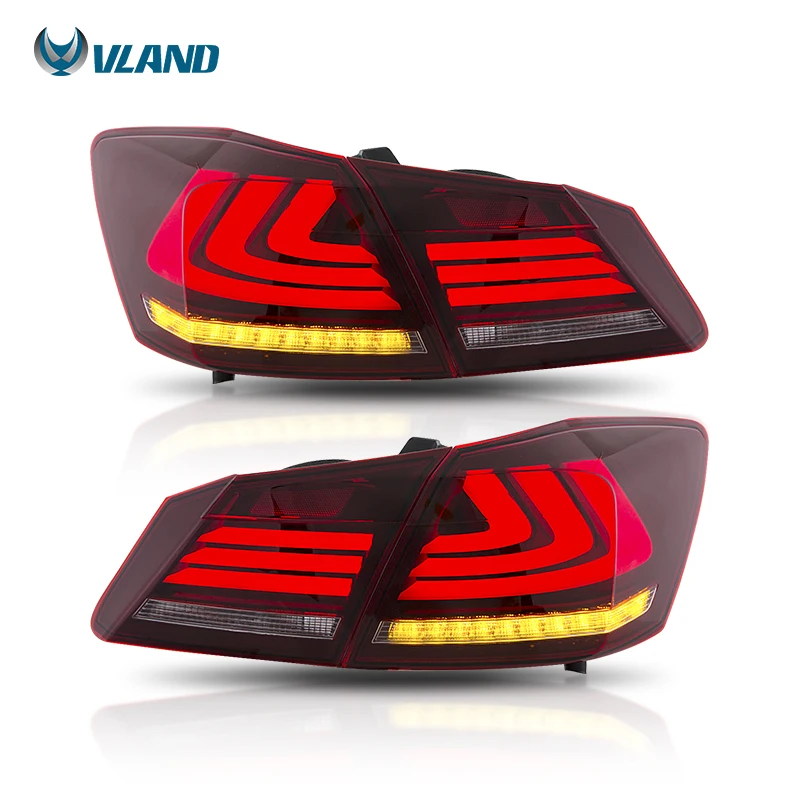VLAND manufacturer for Car accessory for Accord LED Taillight 2013 2014 2015 9th for Accord Tail lamp with DRL+Reverse+Brake
VLAND manufacturer for Car accessory for Accord LED Taillight 2013 2014 2015 9th for Accord Tail lamp with DRL+Reverse+Brake
