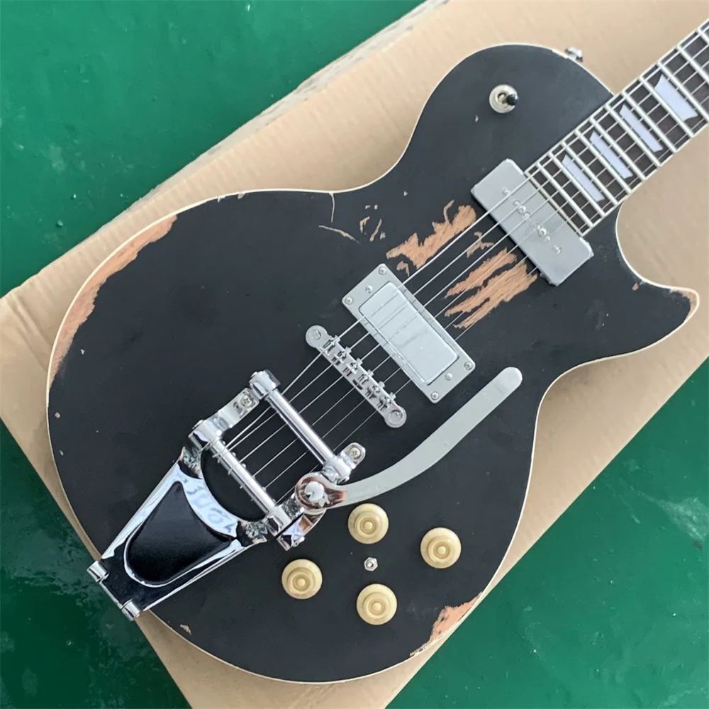 In stock Custom electric guitar double shake electric guitar do old style can be customized according to requirements guitarra
In stock Custom electric guitar double shake electric guitar do old style can be customized according to requirements guitarra
