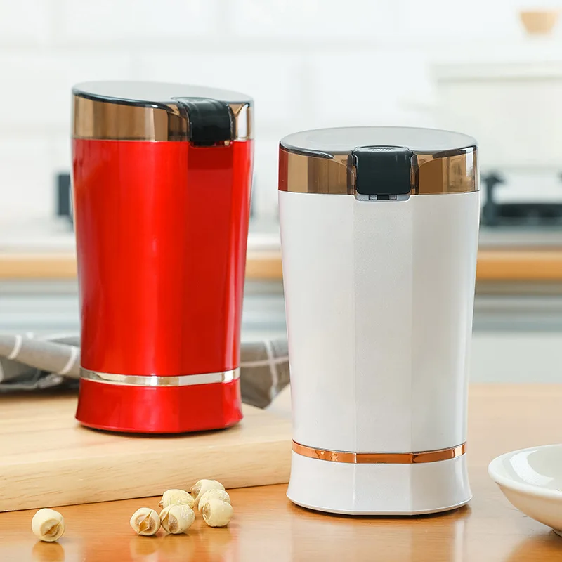 Mini Electric Coffee Grinder Cafe Grass Nuts Herbs Grains Pepper Spice Flour Mill Coffee Beans Miscellaneous cereals Grinder
Mini Electric Coffee Grinder Cafe Grass Nuts Herbs Grains Pepper Spice Flour Mill Coffee Beans Miscellaneous cereals Grinder