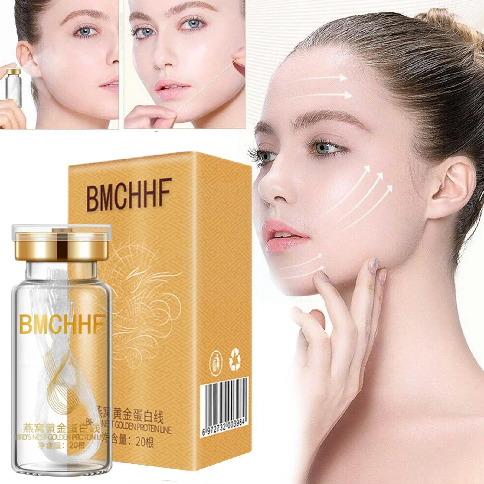 Collagen Silk Thread Essence Kit Moisturizing Anti-aging Care Lines Serum Fine Face Brightening Firming Skin Reduce S3a5 
Collagen Silk Thread Essence Kit Moisturizing Anti-aging Care Lines Serum Fine Face Brightening Firming Skin Reduce S3a5
