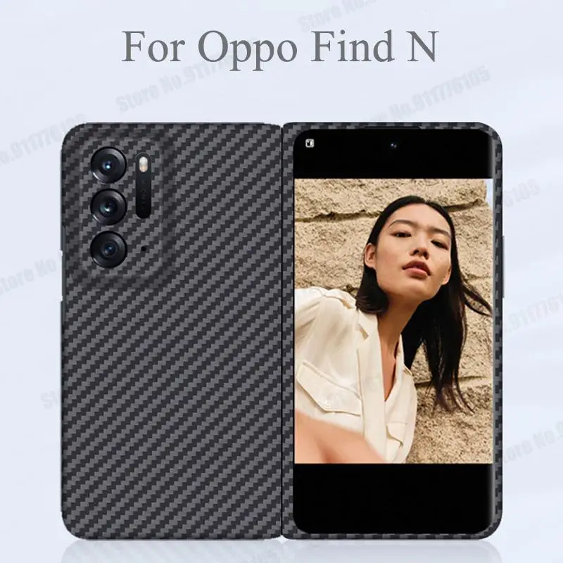 For Oppo Find N 5G Real Carbon Fiber Phone Case For OPPO Find N 5G PEUM00 Ultra Thin Aramid Fiber Folding Lens Protective Cover
For Oppo Find N 5G Real Carbon Fiber Phone Case For OPPO Find N 5G PEUM00 Ultra Thin Aramid Fiber Folding Lens Protective Cover