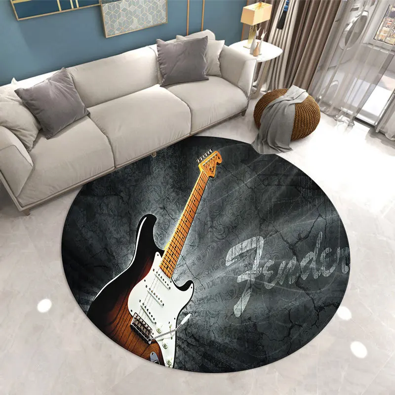 New 3D Vinyl Record Round Carpets For Home Living Room Music Guitar Soft Floor Mat Bedroom Beside Sofa Decor Kids Play Area Rugs
New 3D Vinyl Record Round Carpets For Home Living Room Music Guitar Soft Floor Mat Bedroom Beside Sofa Decor Kids Play Area Rugs