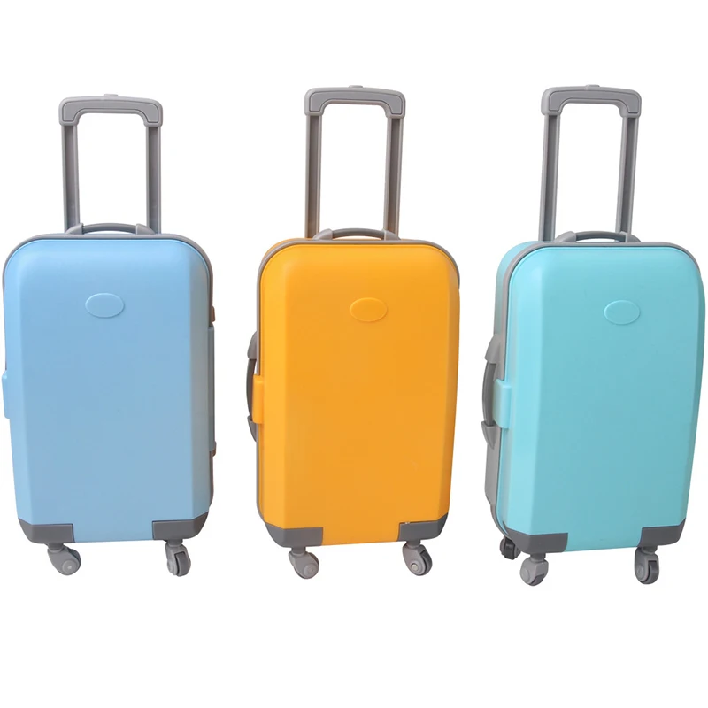 High Capacity Doll Suitcase For Clothes Baby Clothes 18 Inch American Doll Girl Toy Mini plastic suitcase luggage
High Capacity Doll Suitcase For Clothes Baby Clothes 18 Inch American Doll Girl Toy Mini plastic suitcase luggage