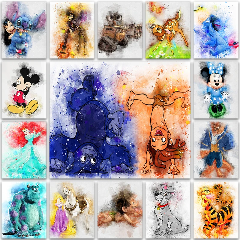 5D DIY Diamond Painting Minnie Mickey Mouse Mermaid Bambi Home Decor Full Round&Square Diamond mosaic embroidery Cross stitch
5D DIY Diamond Painting Minnie Mickey Mouse Mermaid Bambi Home Decor Full Round&Square Diamond mosaic embroidery Cross stitch
