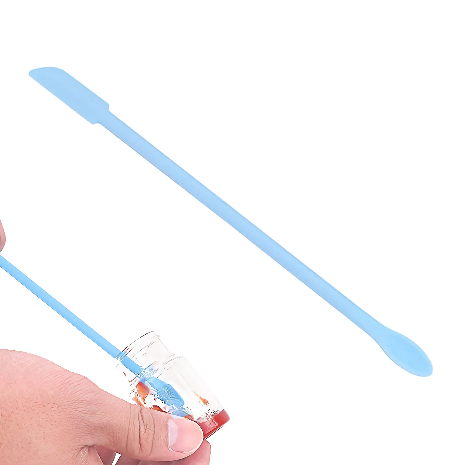 Silicone Makeup Spatula Reusable Beauty Makeup Cosmetics Small Tip Scraper Reusable Double-Headed Scraper Spoon Tool For Kitchen
Silicone Makeup Spatula Reusable Beauty Makeup Cosmetics Small Tip Scraper Reusable Double-Headed Scraper Spoon Tool For Kitchen