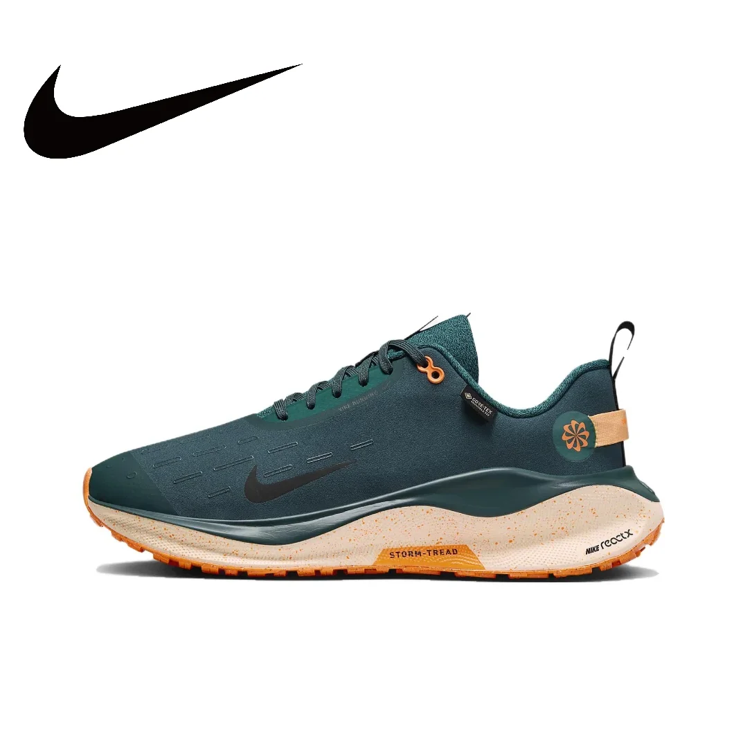NIKE Original React Infinity Run Flyknit 4 Gore-Tex мужские и женские низкие кроссовки с мягкой