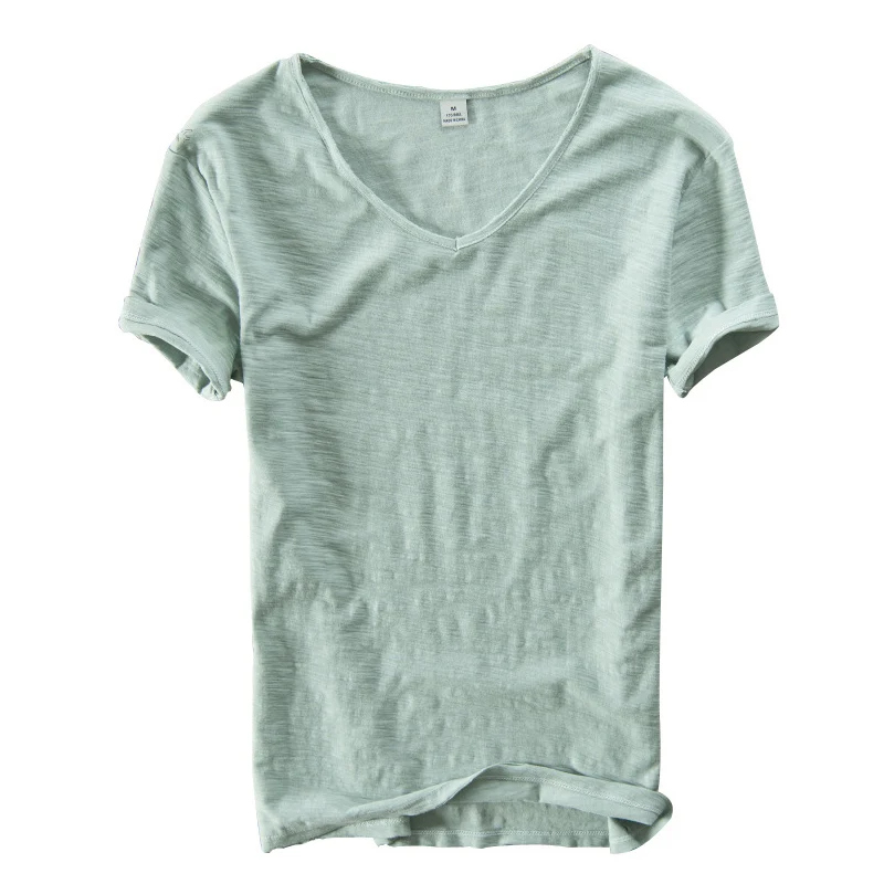 6227 Linnen Katoen Korte Mouw T-shirt V-hals Tops & T Ademend Comfortabele Slanke T-shirt Mannen Dropshopping
6227 Linnen Katoen Korte Mouw T-shirt V-hals Tops & T Ademend Comfortabele Slanke T-shirt Mannen Dropshopping