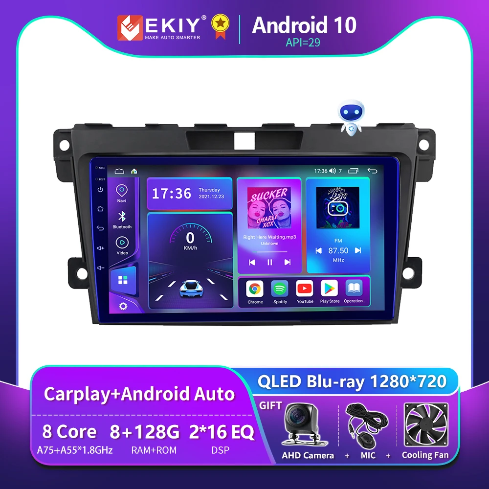 EKIY T900 Android 10 Car Radio For Mazda CX7 CX 7 2009-2012 Car Multimedia Video Players Navigation GPS Stereo No 2din 2 Din Dvd
EKIY T900 Android 10 Car Radio For Mazda CX7 CX 7 2009-2012 Car Multimedia Video Players Navigation GPS Stereo No 2din 2 Din Dvd