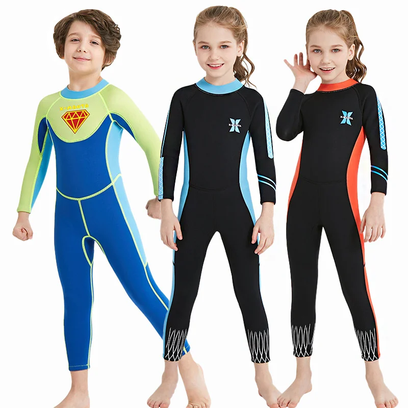 Children. Swimsuit 2.5mm Neoprene Wetsuit Stop It o Kid Girls. Surf Diving Suit Boys. Diving Deep Swimsuit Beach 
Children. Swimsuit 2.5mm Neoprene Wetsuit Stop It o Kid Girls. Surf Diving Suit Boys. Diving Deep Swimsuit Beach