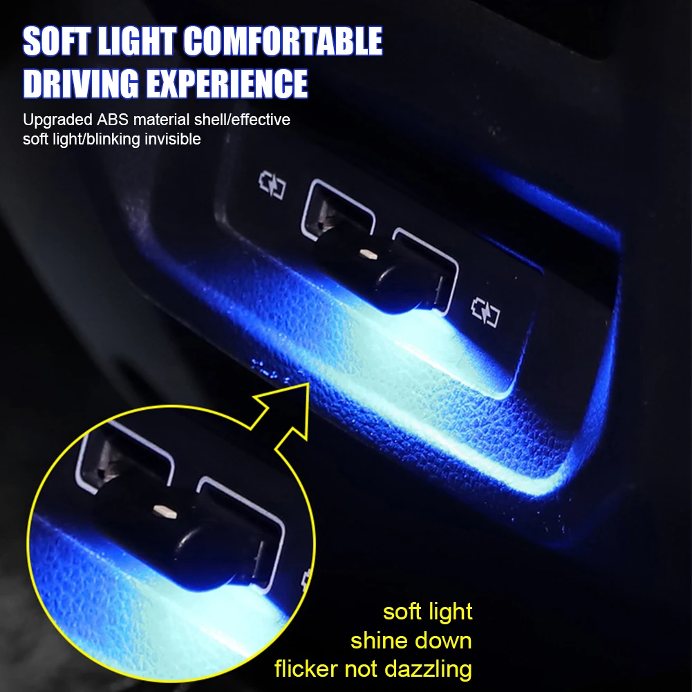 Car Mini USB Car Light LED Ambient Light Color Changing Atmosphere Light Decorative Lamp Six Color Emergency Night Light
Car Mini USB Car Light LED Ambient Light Color Changing Atmosphere Light Decorative Lamp Six Color Emergency Night Light