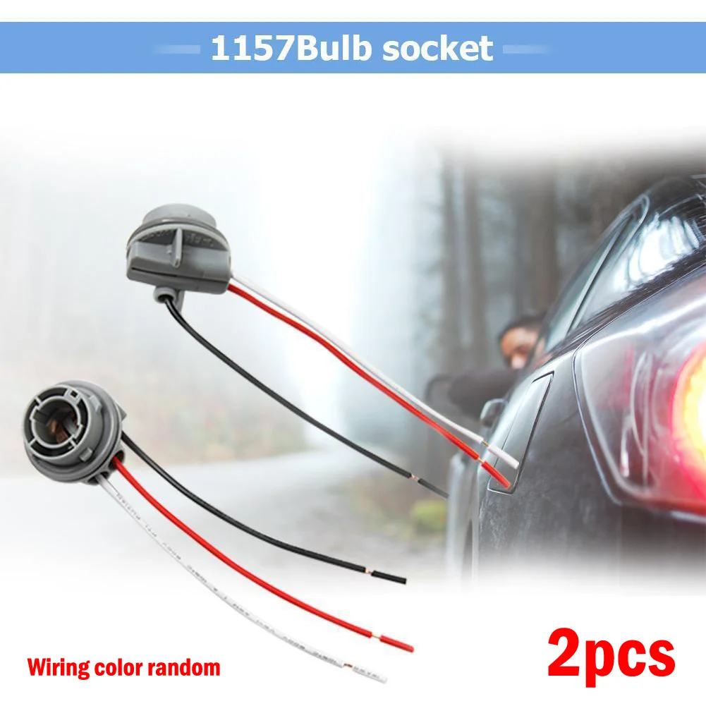 Durable Light Wiring Connector Stop Brake Light Tail Plug Turn Light Wiring Connector 1157 12V 2pcs Adapter Car
Durable Light Wiring Connector Stop Brake Light Tail Plug Turn Light Wiring Connector 1157 12V 2pcs Adapter Car