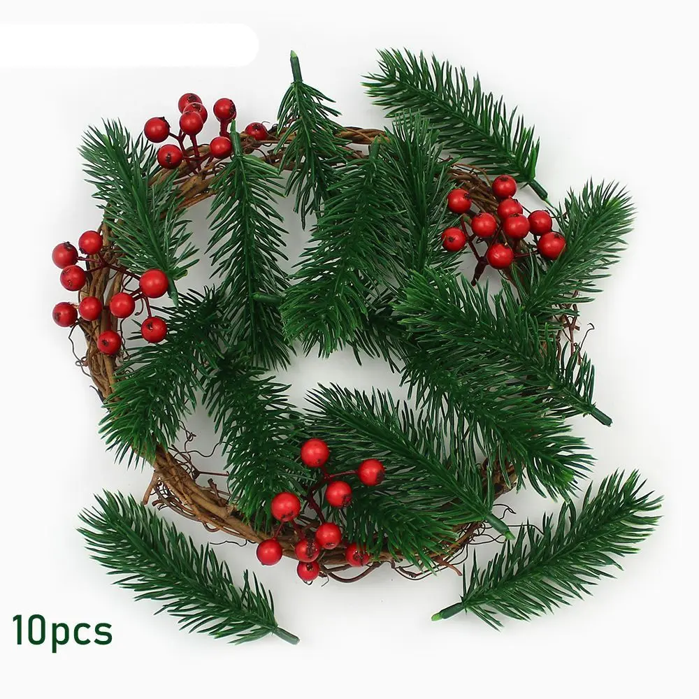 10pcs Artificial Plastic Green Pine Plants Branches Wedding Home Party Xmas Decorations DIY Christmas Tree Handcraft Accessories
10pcs Artificial Plastic Green Pine Plants Branches Wedding Home Party Xmas Decorations DIY Christmas Tree Handcraft Accessories