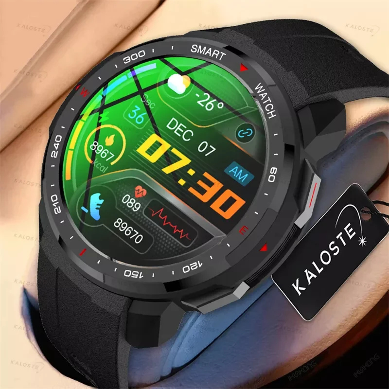 KALOSTE Smart Watch Man Bluetooth Call Blood Pressure Blood Oxygen Watch Local Music Recorder Smartwatch For Huawei Xiaomi +Box
KALOSTE Smart Watch Man Bluetooth Call Blood Pressure Blood Oxygen Watch Local Music Recorder Smartwatch For Huawei Xiaomi +Box