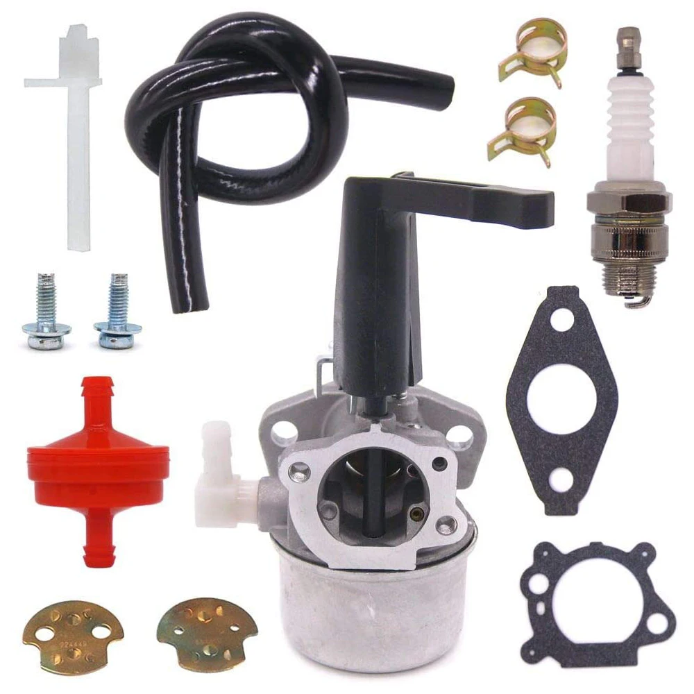 696065 697422 Carburetor with Mounting Gaskets Kit Fits for Briggs & Stratton 110402 110412 215369 Tiller Engine Carb Rototiller
696065 697422 Carburetor with Mounting Gaskets Kit Fits for Briggs & Stratton 110402 110412 215369 Tiller Engine Carb Rototiller