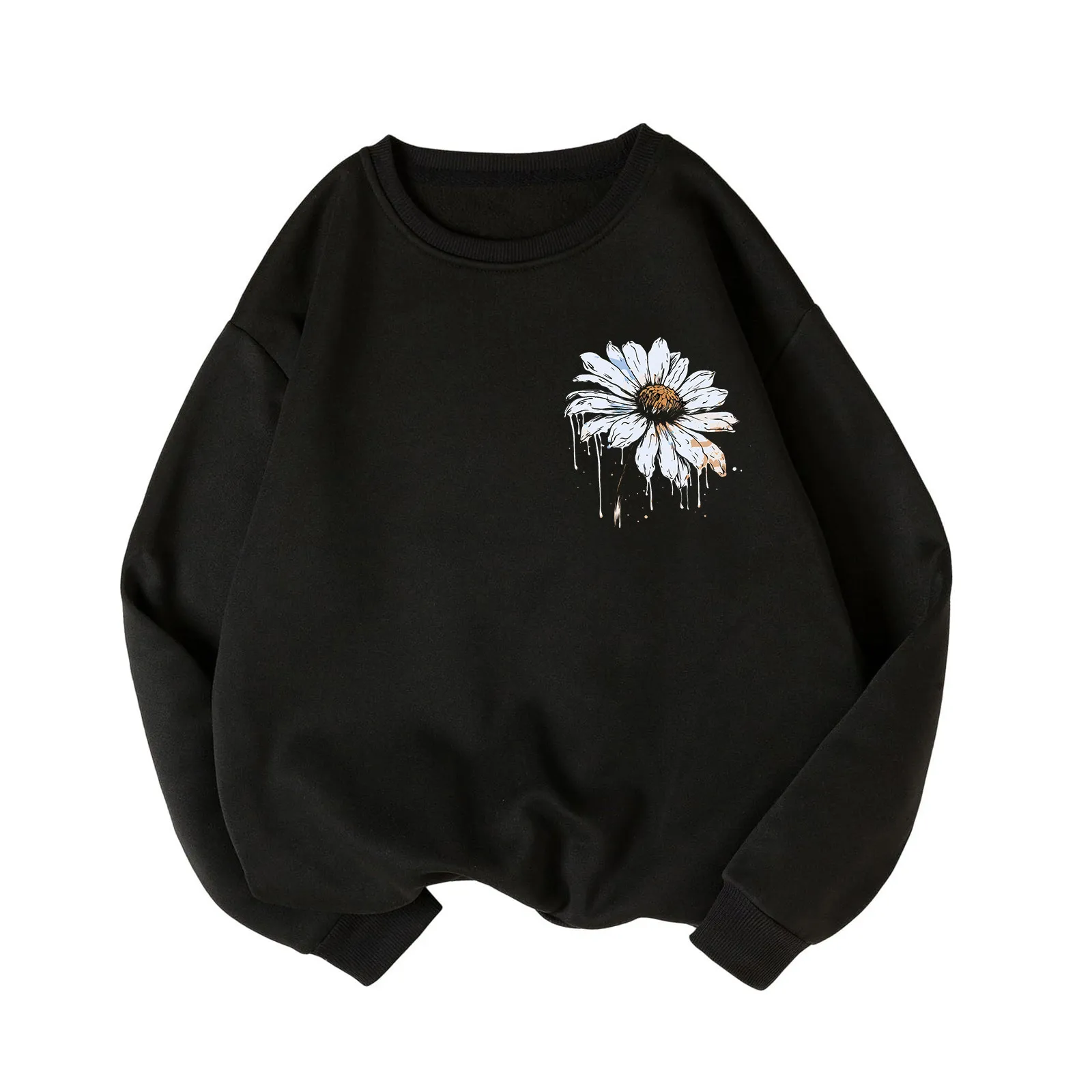 Women Round Neck Sweatshirt Floral Print Crewneck Pullover Hoodie Top Casual Autumn Hoodies Basic Casual Fleece Oversize Hoody
Women Round Neck Sweatshirt Floral Print Crewneck Pullover Hoodie Top Casual Autumn Hoodies Basic Casual Fleece Oversize Hoody