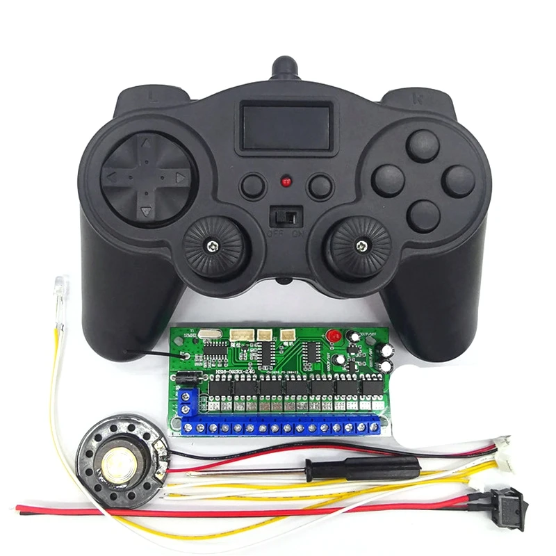 16 Channel 2.4G Remote Control Transmitter + Receiver Board Control Panel 12V Controller DIY For RC Car/Ship/Excavator
16 Channel 2.4G Remote Control Transmitter + Receiver Board Control Panel 12V Controller DIY For RC Car/Ship/Excavator