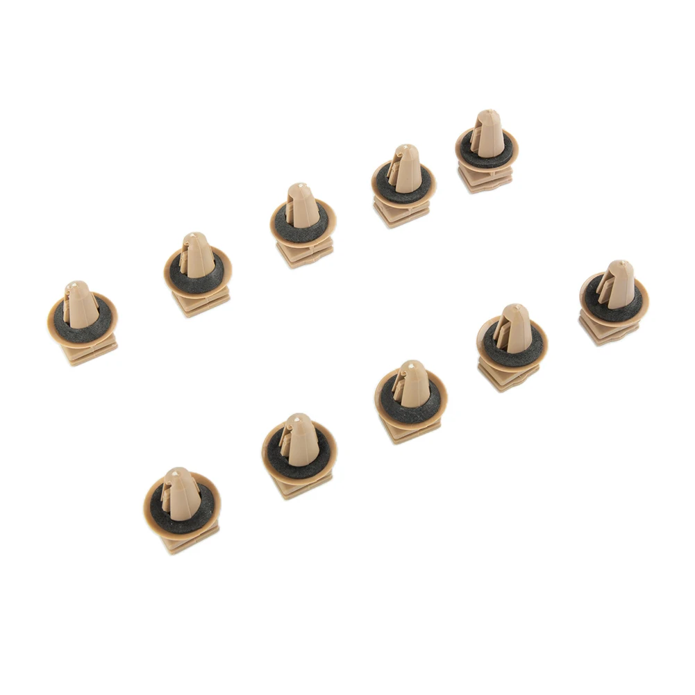 Durable New Practical Door Clips Clip Nylon Clip Parts Plastic 10mm Hole 10pcs Accessories Replace Replacement
Durable New Practical Door Clips Clip Nylon Clip Parts Plastic 10mm Hole 10pcs Accessories Replace Replacement