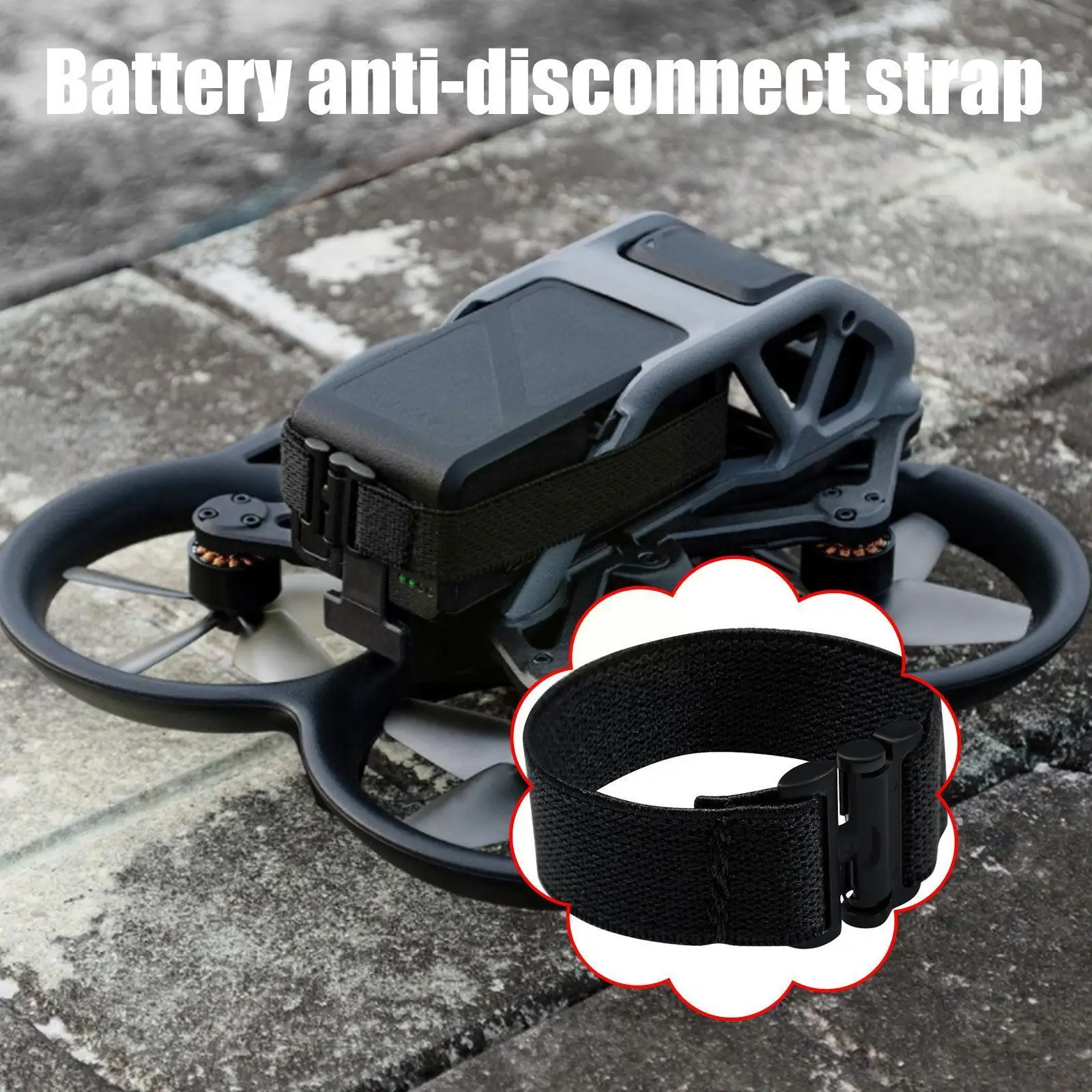 Съемный ремешок для аккумулятора Avata, съемный ремешок для крепления аккумулятора Avata для самолета, съемный ремешок, аксессуары для дрона S5g4
Съемный ремешок для аккумулятора Avata, съемный ремешок для крепления аккумулятора Avata для самолета, съемный ремешок, аксессуары для дрона S5g4