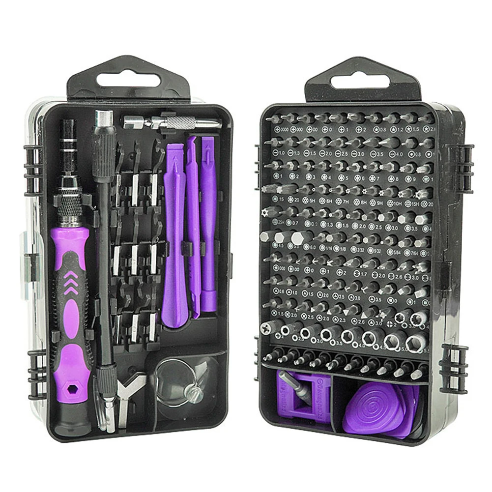 138 in 1 Screw Driver Bits with Storage Box Phillips Hex Torx Screw Driver Set Precision Multifunctional for Mobile Phone Watch
138 in 1 Screw Driver Bits with Storage Box Phillips Hex Torx Screw Driver Set Precision Multifunctional for Mobile Phone Watch