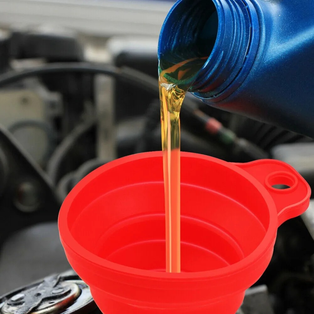Car Funnel Engine Funnel Gasoline Oil Fuel Petrol Diesel Liquid Washer Fluid Change Fill Transfer Universal Collapsible Silicone
Car Funnel Engine Funnel Gasoline Oil Fuel Petrol Diesel Liquid Washer Fluid Change Fill Transfer Universal Collapsible Silicone