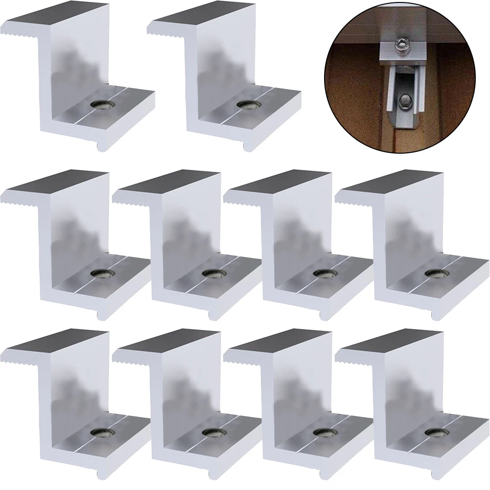 Light Weight Convenient Transportation Frame Heights 30mm 32mm End Clamp Solar Panel High Corrosion Resistance
Light Weight Convenient Transportation Frame Heights 30mm 32mm End Clamp Solar Panel High Corrosion Resistance