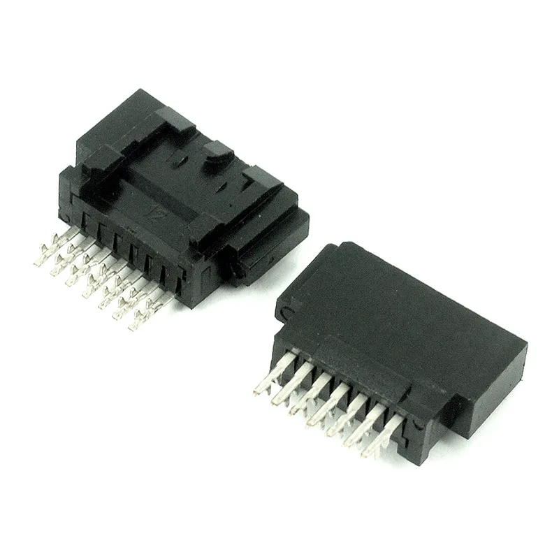 10pcs - 100PCS SATA 7P Riveting Pressure With elastic Female Plug Connector Seven-hole SMT Type Hard Disk Data Interface Socket
10pcs - 100PCS SATA 7P Riveting Pressure With elastic Female Plug Connector Seven-hole SMT Type Hard Disk Data Interface Socket