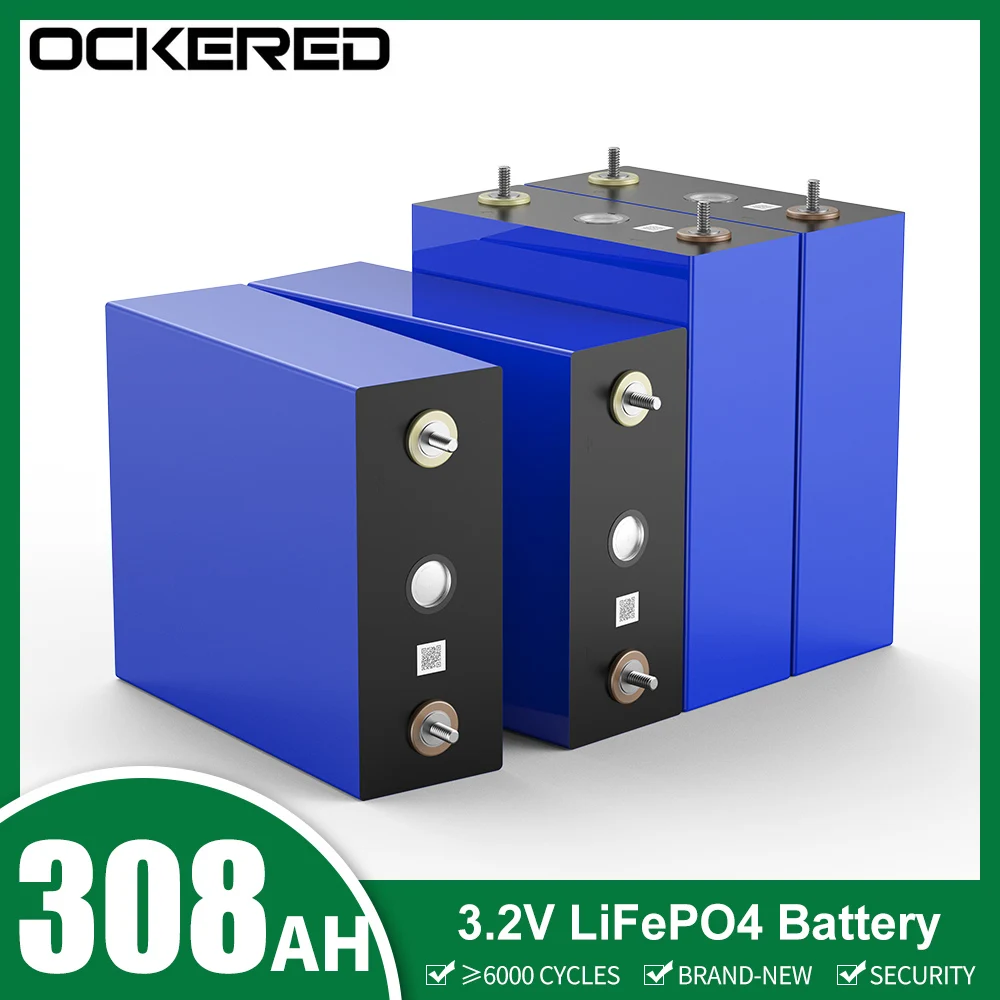 3.2V 320AH Cells BRAND NEW 48V Lifepo4 320AH Battery 308AH Grade A 12V 24V Rechargeable Battery Pack Deep Cycles With Busbars
3.2V 320AH Cells BRAND NEW 48V Lifepo4 320AH Battery 308AH Grade A 12V 24V Rechargeable Battery Pack Deep Cycles With Busbars