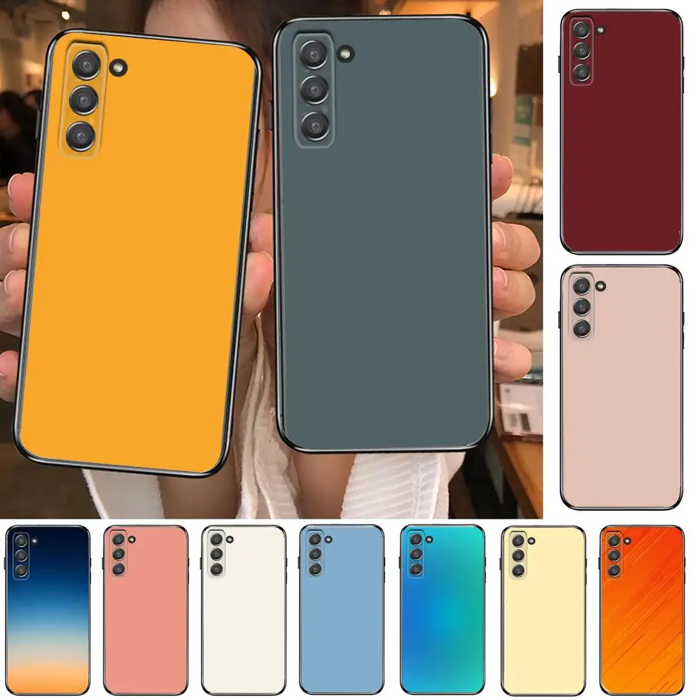 solid color style Phone cover hull For SamSung Galaxy s6 s7 S8 S9 S10E S20 S21 S5 S30 Plus S20 fe 5G Lite Ultra Edge
solid color style Phone cover hull For SamSung Galaxy s6 s7 S8 S9 S10E S20 S21 S5 S30 Plus S20 fe 5G Lite Ultra Edge