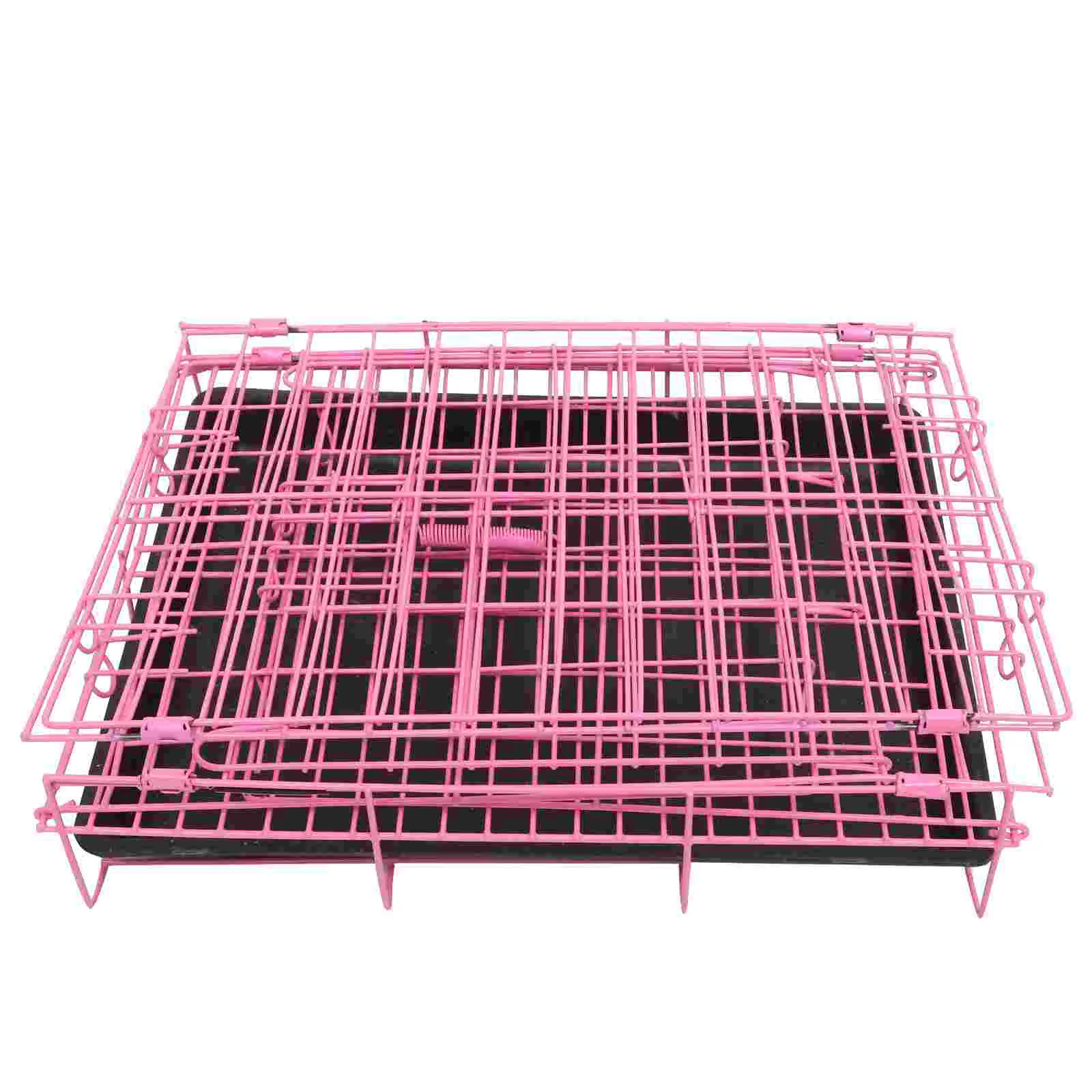 Folding With Toilet Dog Cage Poodle Small And Medium Dog Cat Cage Rabbit Cage Pet Cage(Pink)
Folding With Toilet Dog Cage Poodle Small And Medium Dog Cat Cage Rabbit Cage Pet Cage(Pink)