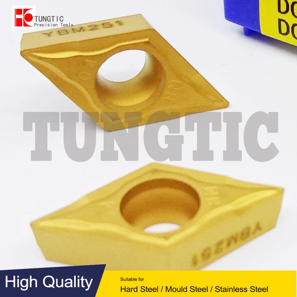 TUNGTIC DCMT11T304-HM Turning Inserts Carbide Cutter For CNC DCMT 11T304-HM
TUNGTIC DCMT11T304-HM Turning Inserts Carbide Cutter For CNC DCMT 11T304-HM