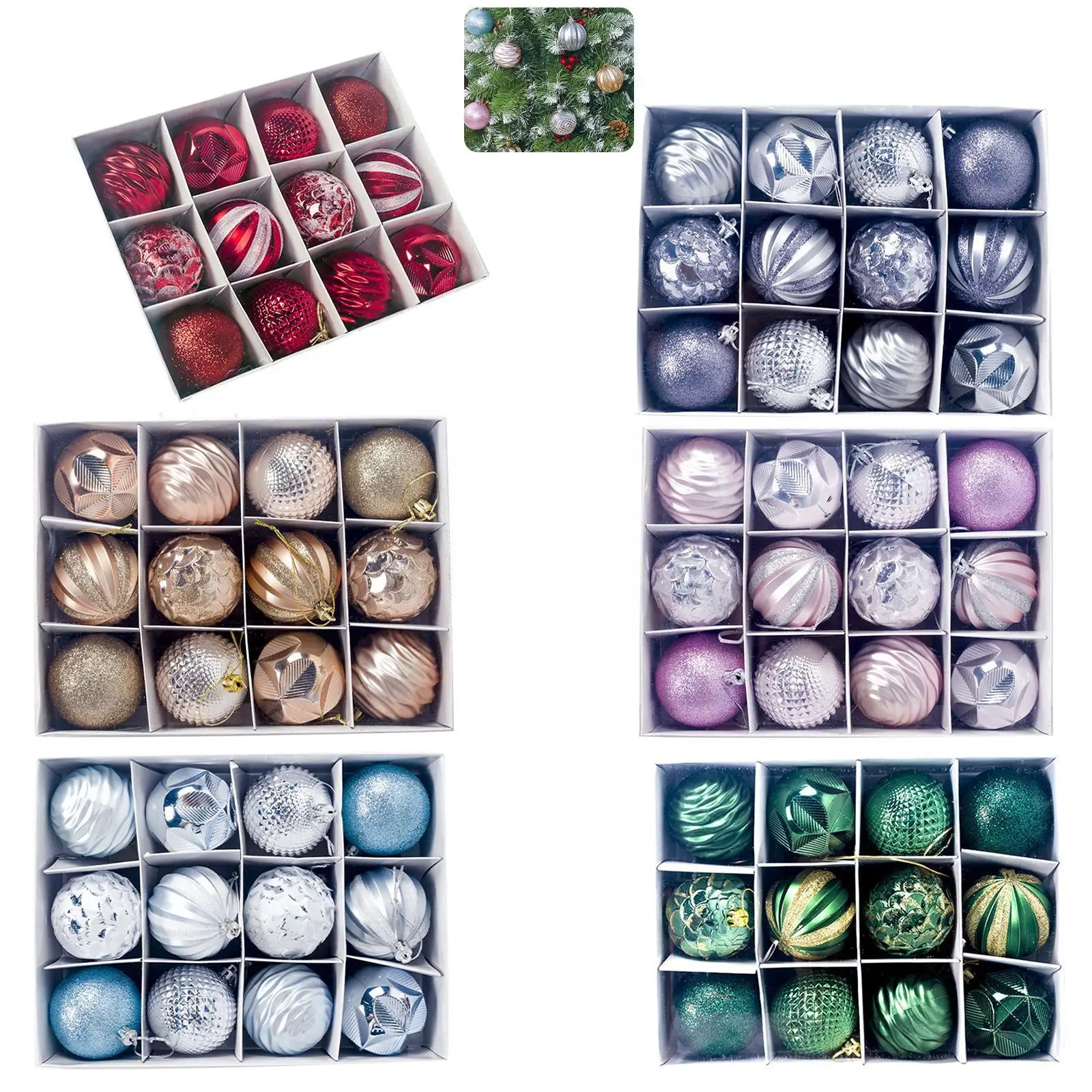1 коробка рождественских шариков, украшения для рождественской елки, шар, Рождественский подвесной подарок, Рождественская елка 2022, декор д... 
1 коробка рождественских шариков, украшения для рождественской елки, шар, Рождественский подвесной подарок, Рождественская елка 2022, декор д...