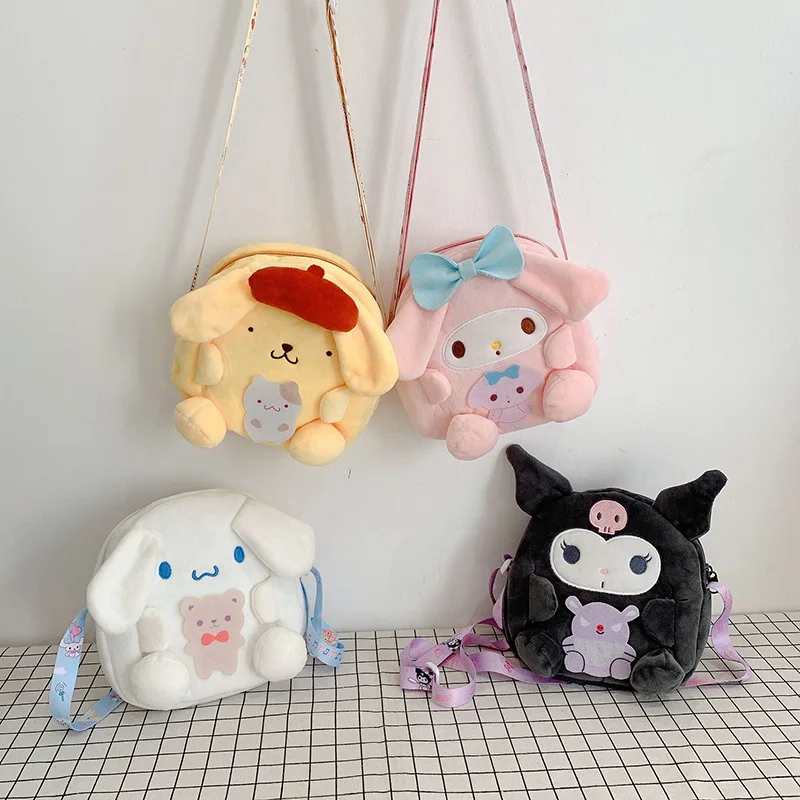 Sanrio плюшевая сумка с игрушкой My Melody Kuromi Cinnamoroll Kawaii симпатичная мультяшная плюшевая сумка, сумка-мессенджер, сумки для дома, подарки на день р...
Sanrio плюшевая сумка с игрушкой My Melody Kuromi Cinnamoroll Kawaii симпатичная мультяшная плюшевая сумка, сумка-мессенджер, сумки для дома, подарки на день р...