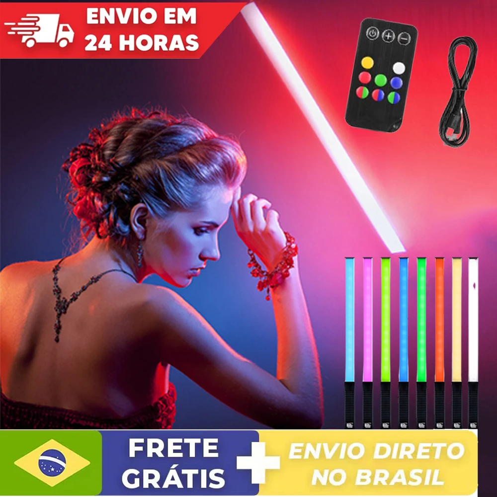 2022 LUXCEO RGB LED Video Fill Light Full Color Colorful Handheld 10W 3000K Flash Light Stick Speedlight Photographic Lighting
2022 LUXCEO RGB LED Video Fill Light Full Color Colorful Handheld 10W 3000K Flash Light Stick Speedlight Photographic Lighting