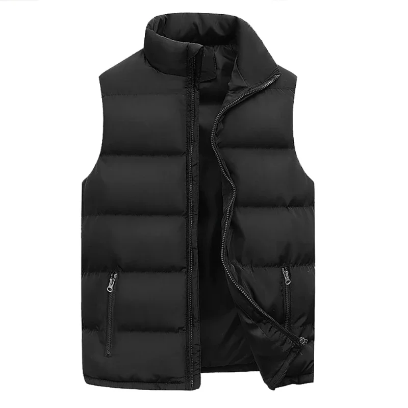 Men's Jacket Winter Warm Coats for Men Thickened Stand Collar Down Vest Oversized Jackets Puffer Vest Sleeveless Zipper Coat
Men's Jacket Winter Warm Coats for Men Thickened Stand Collar Down Vest Oversized Jackets Puffer Vest Sleeveless Zipper Coat