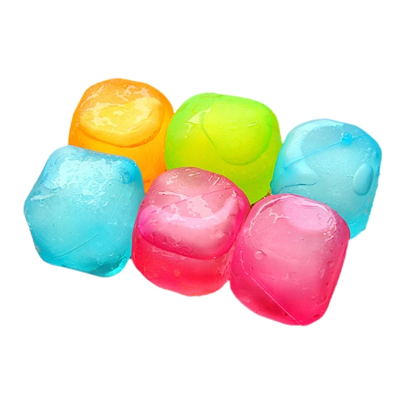 6x Food Grade Refreezable Ice Cubes Plastic Non-Diluting Ice Cubes Reusable Washable Ice Cubes for Picnic Camping
6x Food Grade Refreezable Ice Cubes Plastic Non-Diluting Ice Cubes Reusable Washable Ice Cubes for Picnic Camping