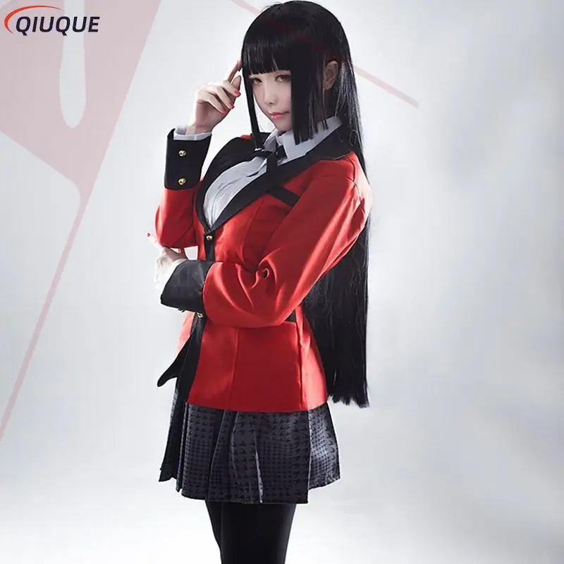Hot Anime Kakegurui Cosplay Costume Yumeko Jabami Uniforms Outfits Full Set with Tags
Hot Anime Kakegurui Cosplay Costume Yumeko Jabami Uniforms Outfits Full Set with Tags