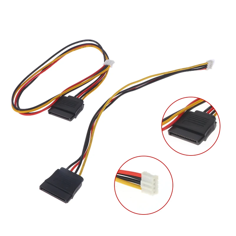 

PH 2,0 мм 4-контактный маленький тип к 15-контактному HDD SATA кабель питания провод для промышленного универсального HD мини-ПК DIY
