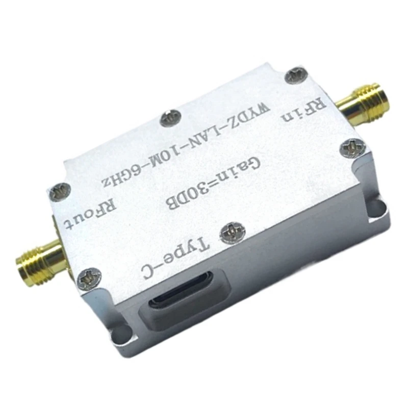 10M-6Ghz Amplifier Low Noise Amplifier 40DB RF Signal Driving Receiver Front End
10M-6Ghz Amplifier Low Noise Amplifier 40DB RF Signal Driving Receiver Front End