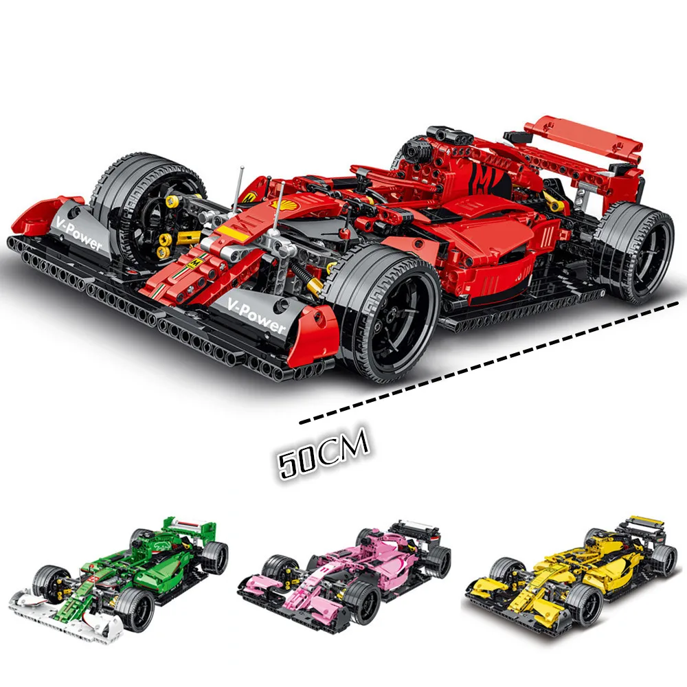 New Ferraried F1 Super Racing Car Formula 1 Bricks Speed Champions Model Building Blocks Bricks Toys Kid Birthday Gift Boys Set
New Ferraried F1 Super Racing Car Formula 1 Bricks Speed Champions Model Building Blocks Bricks Toys Kid Birthday Gift Boys Set