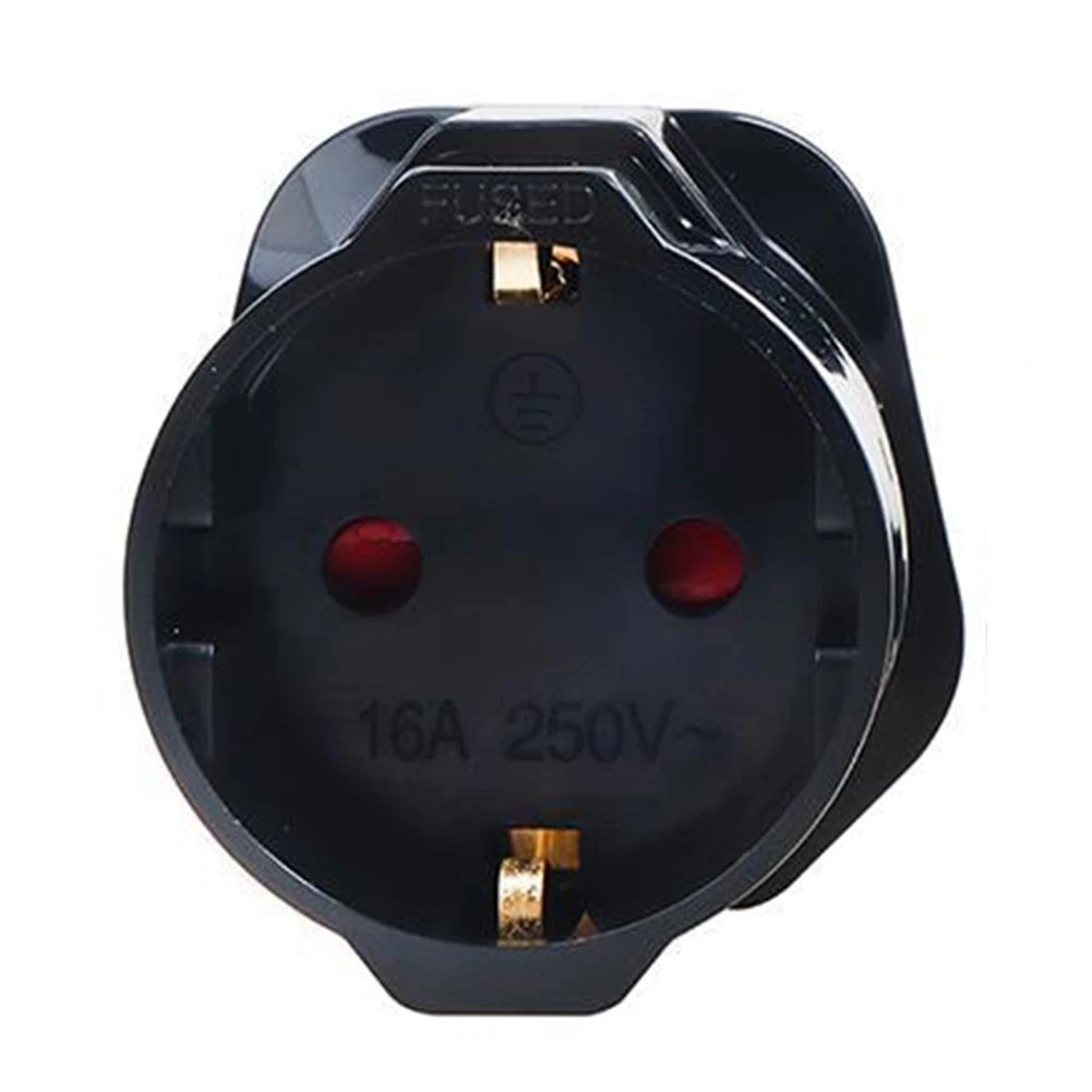 Accessories Adapter Electronic Components Rated 13A With Fuse 1Pcs 250V ABS Plastic AC Universal Adapter Black
Accessories Adapter Electronic Components Rated 13A With Fuse 1Pcs 250V ABS Plastic AC Universal Adapter Black