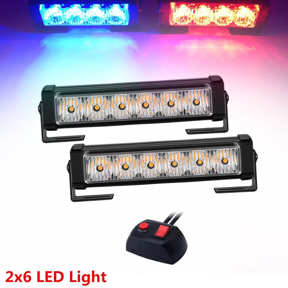 2PCS Car High-Bright Flashing Network Warning Light One For Two 6LED/COB Long Bar Light 12V-24V Long Bar Light Strobe Light
2PCS Car High-Bright Flashing Network Warning Light One For Two 6LED/COB Long Bar Light 12V-24V Long Bar Light Strobe Light