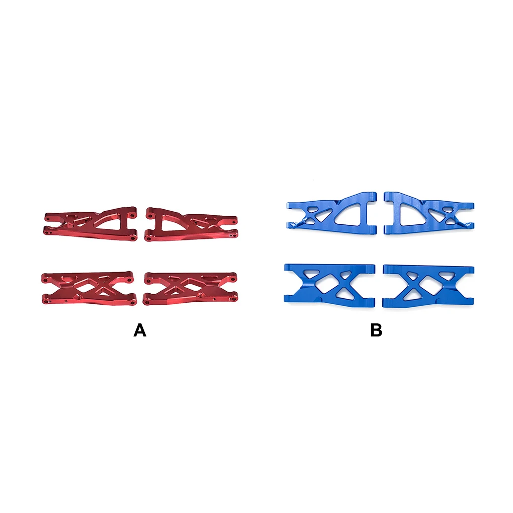 4 Pieces RC Car Suspension Arms Front Rear Aluminum Alloy Remote Control Arm Upgrade Part Replacement for Senton 4X4 V3 Red 
4 Pieces RC Car Suspension Arms Front Rear Aluminum Alloy Remote Control Arm Upgrade Part Replacement for Senton 4X4 V3 Red